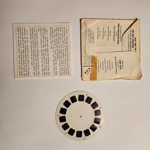 VINTAGE Jack and the Beanstalk View Master Reel and Story Book - Picture 4 of 8
